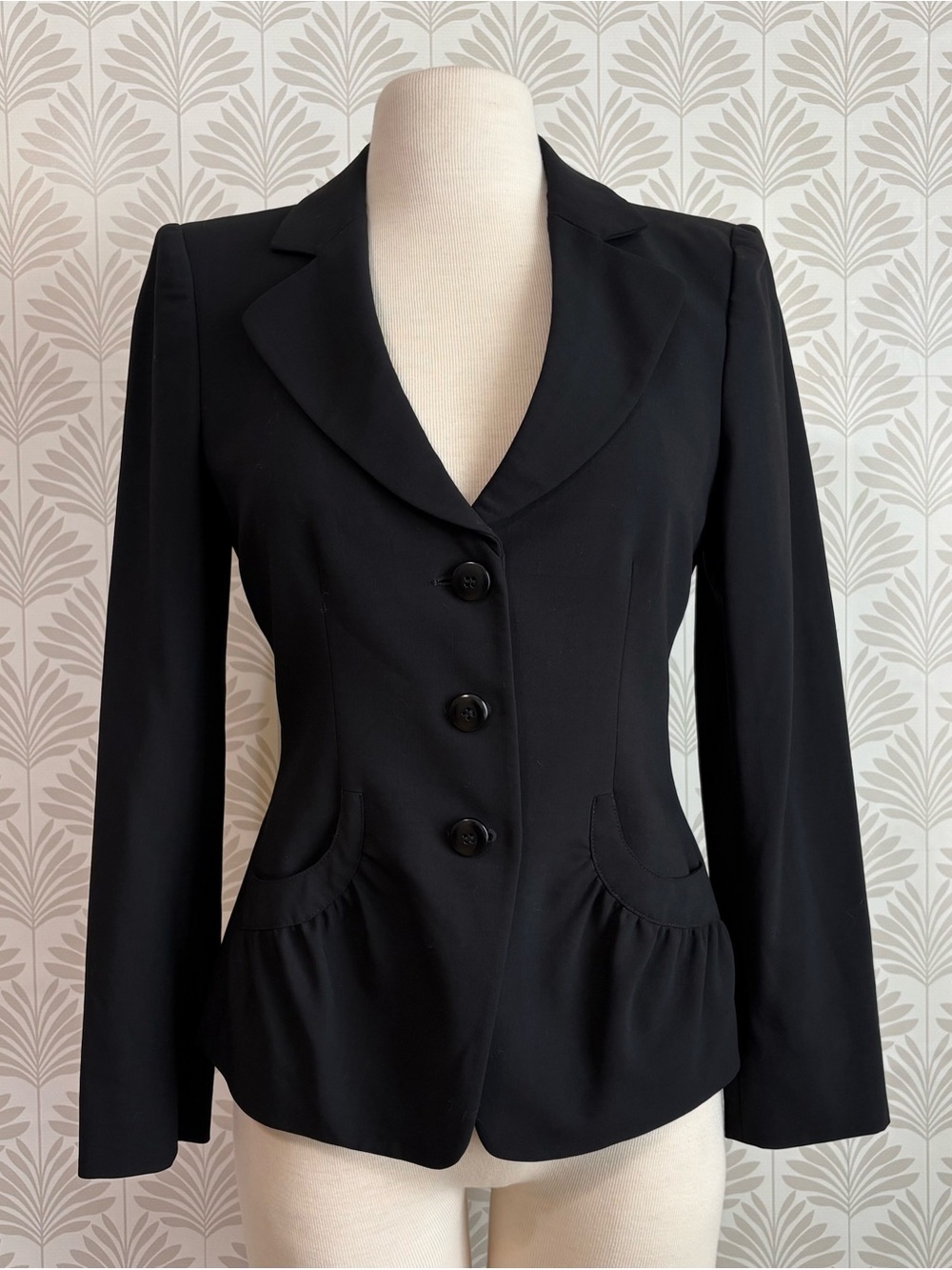 Armani Collezioni Black Tailored Womens Blazer